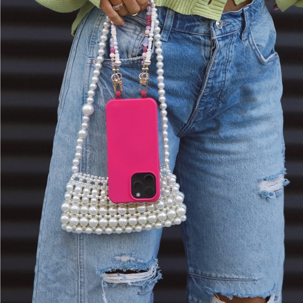 The Caep Hot Pink iPhone 15 Pro Max Case
